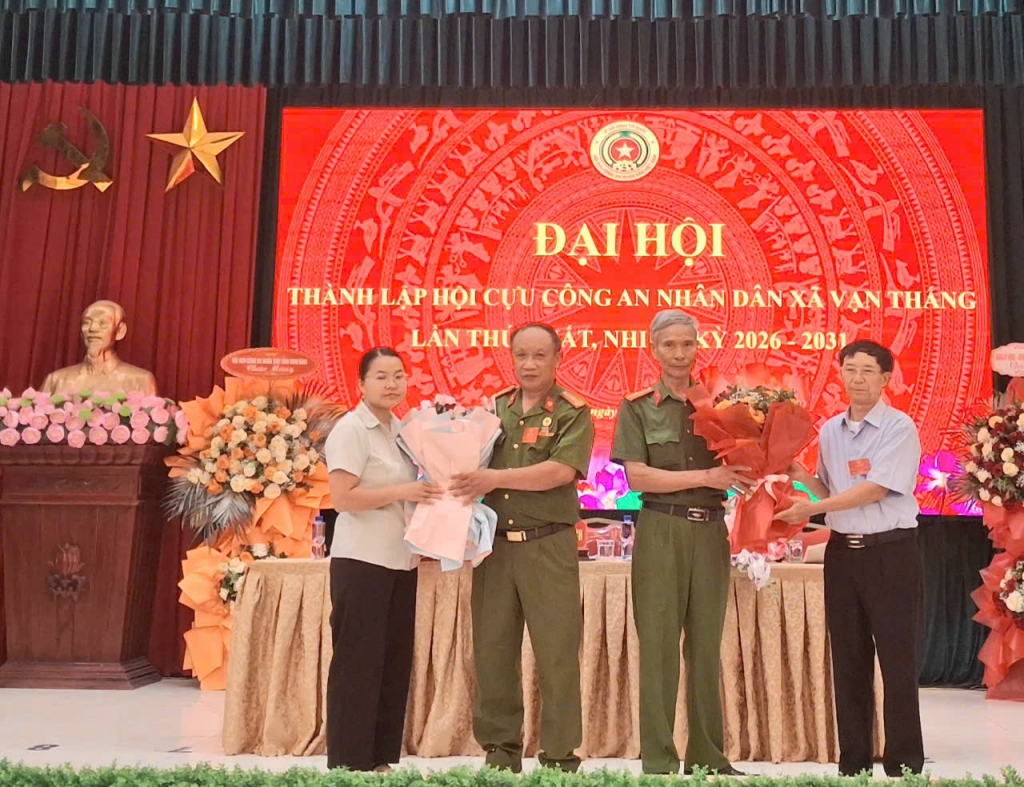 Ninh Bình: Thành lập Hội Cựu CAND xã Vạn Thắng, nhiệm kỳ 2026 - 2031