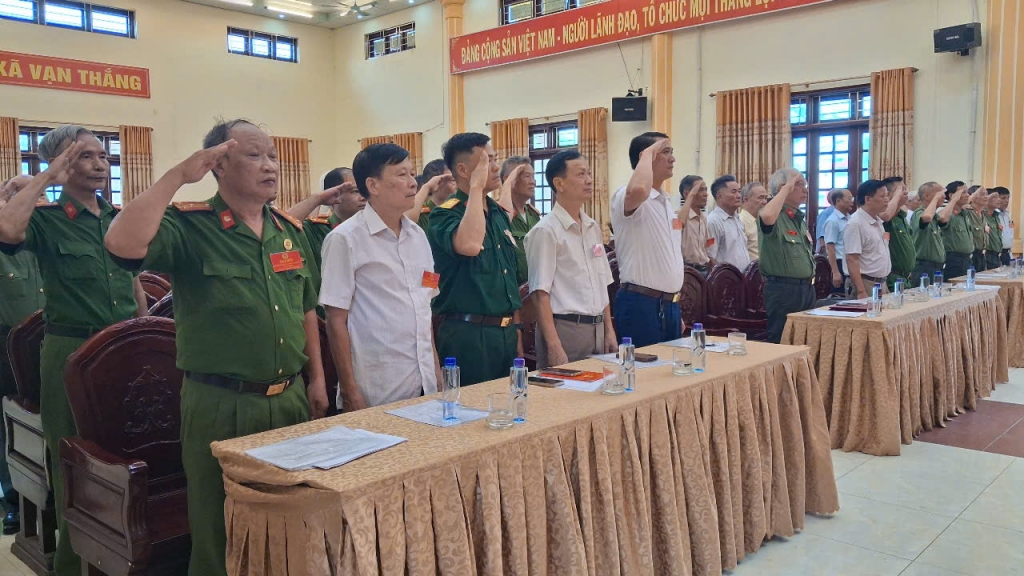 Ninh Bình: Thành lập Hội Cựu CAND xã Vạn Thắng, nhiệm kỳ 2026 - 2031
