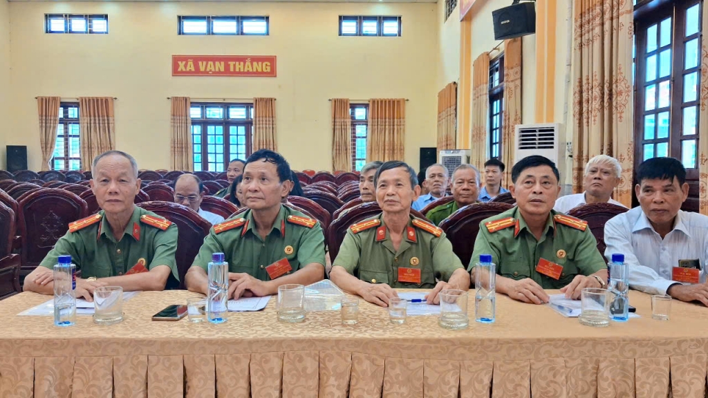Ninh Bình: Thành lập Hội Cựu CAND xã Vạn Thắng, nhiệm kỳ 2026 - 2031