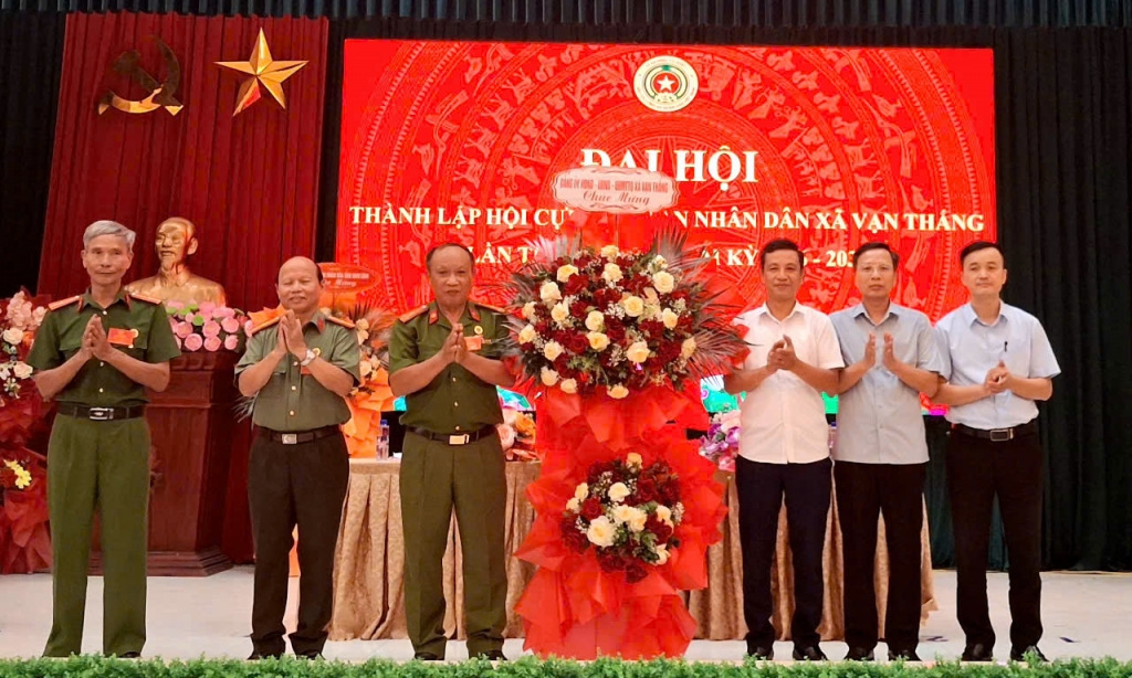 Ninh Bình: Thành lập Hội Cựu CAND xã Vạn Thắng, nhiệm kỳ 2026 - 2031