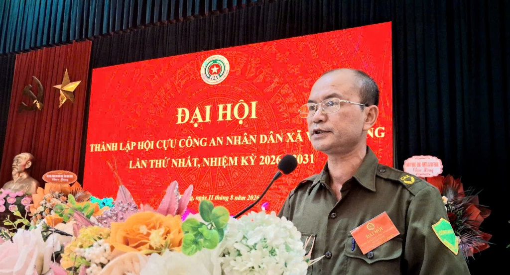 Ninh Bình: Thành lập Hội Cựu CAND xã Vạn Thắng, nhiệm kỳ 2026 - 2031