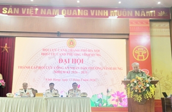 Hà Nội: Thành lập Hội Cựu CAND phường Vĩnh Hưng, nhiệm kỳ 2026 - 2031