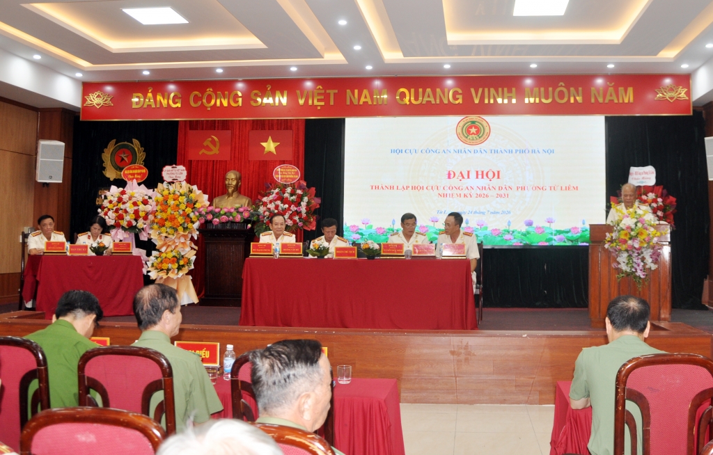 Hà Nội: 100% xã, phường hoàn tất thành lập Hội Cựu CAND trước thời hạn
