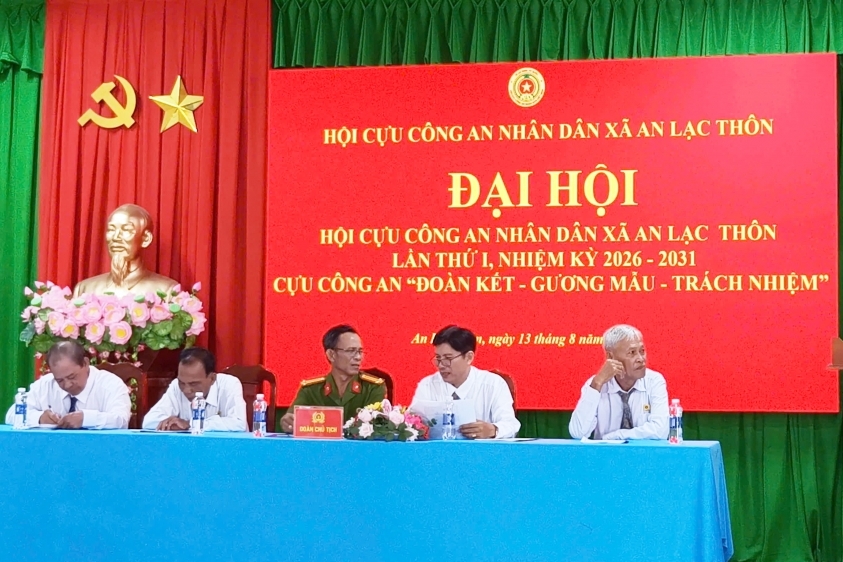 Cần Thơ: Thành lập Hội Cựu CAND xã An Lạc Thôn, nhiệm kỳ 2026 - 2031
