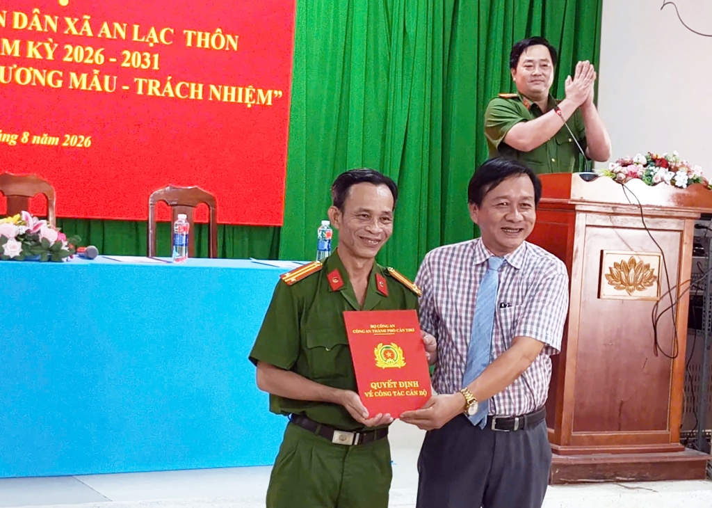 Cần Thơ: Thành lập Hội Cựu CAND xã An Lạc Thôn, nhiệm kỳ 2026 - 2031