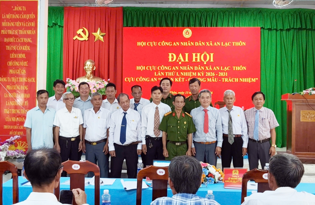 Cần Thơ: Thành lập Hội Cựu CAND xã An Lạc Thôn, nhiệm kỳ 2026 - 2031