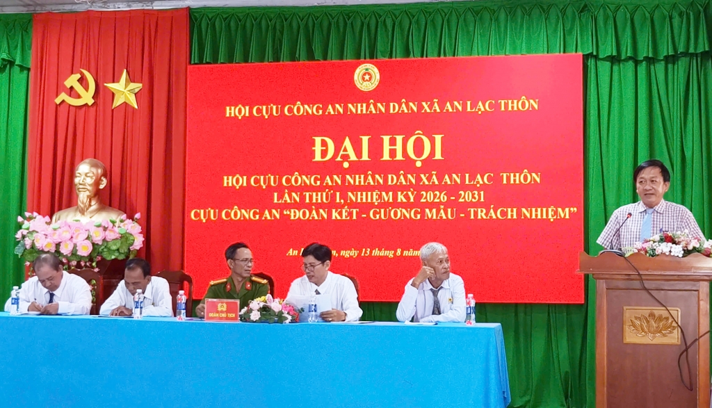 Cần Thơ: Thành lập Hội Cựu CAND xã An Lạc Thôn, nhiệm kỳ 2026 - 2031