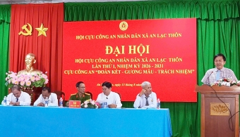 Cần Thơ: Thành lập Hội Cựu CAND xã An Lạc Thôn, nhiệm kỳ 2026 - 2031