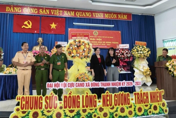 TP.HCM: Thành lập Hội Cựu CAND xã Đông Thạnh, nhiệm kỳ 2026 - 2031