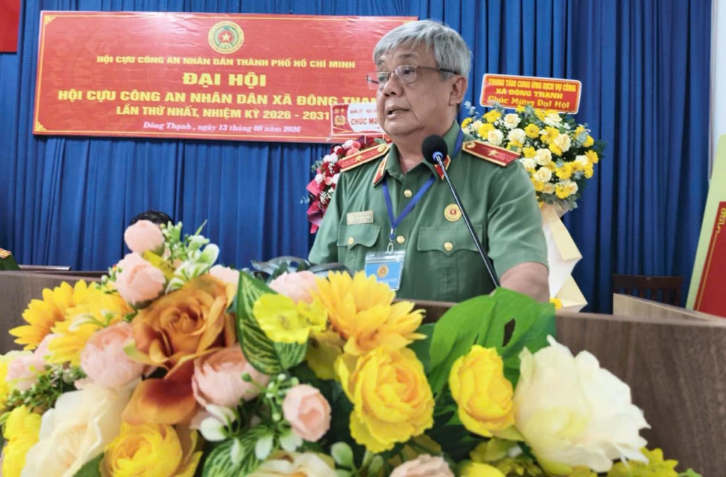 TP.HCM: Thành lập Hội Cựu CAND xã Đông Thạnh, nhiệm kỳ 2026 - 2031