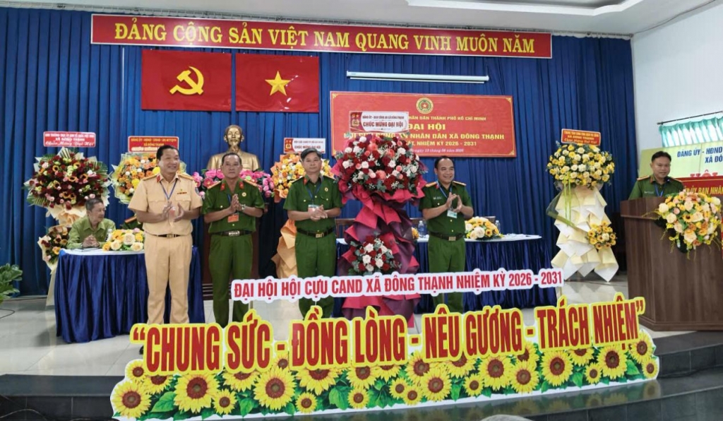 TP.HCM: Thành lập Hội Cựu CAND xã Đông Thạnh, nhiệm kỳ 2026 - 2031