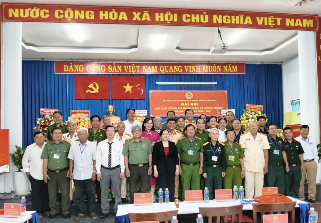 TP.HCM: Thành lập Hội Cựu CAND xã Đông Thạnh, nhiệm kỳ 2026 - 2031
