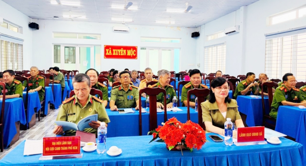 TP.HCM: Thành lập Hội Cựu CAND xã Xuyên Mộc, nhiệm kỳ 2026 - 2031 TP.HCM: Thành lập Hội Cựu CAND xã Xuyên Mộc, nhiệm kỳ 2026 - 2031
