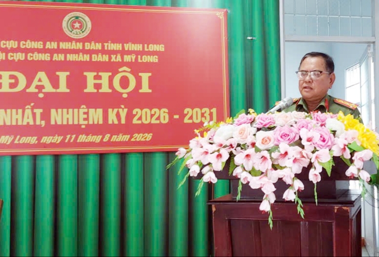 Vĩnh Long: Thành lập Hội Cựu CAND xã Long Hữu, nhiệm kỳ 2026 - 2031