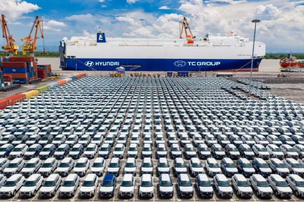 Hyundai Thành Công xuất khẩu ô tô sản xuất tại Việt Nam sang thị trường Mexico và Australia