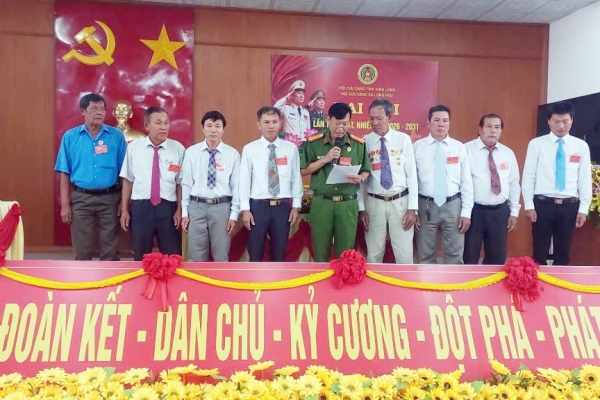 Vĩnh Long: Thành lập Hội Cựu CAND xã Long Hữu, nhiệm kỳ 2026 - 2031