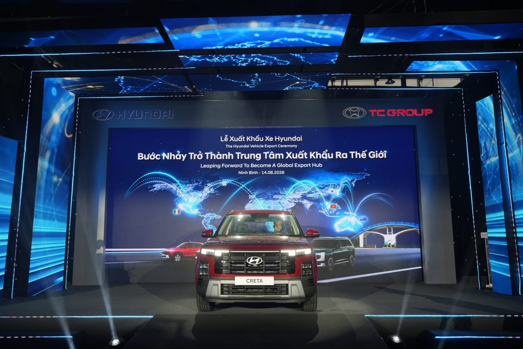 Hyundai Thành Công xuất khẩu ô tô sản xuất tại Việt Nam sang thị trường Mexico và Australia