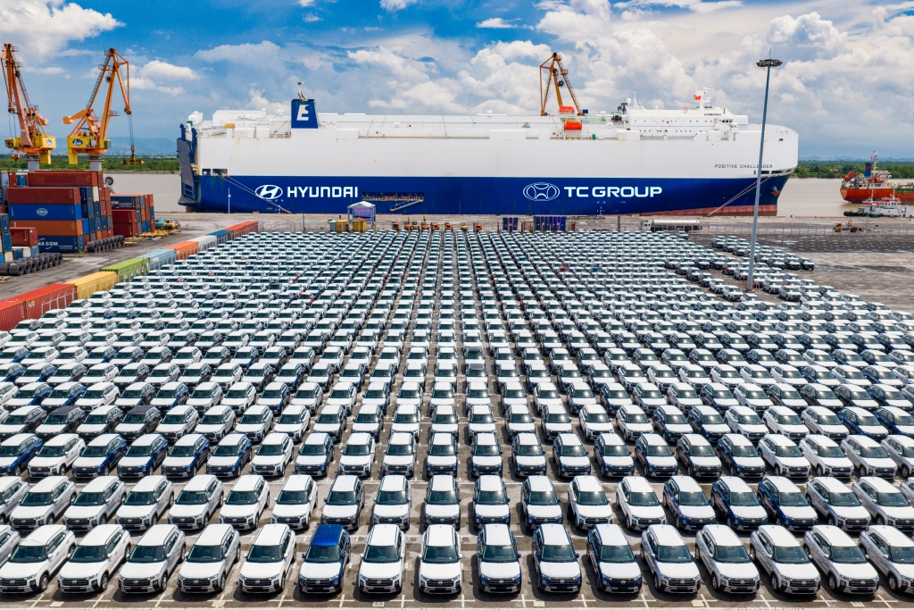 Hyundai Thành Công xuất khẩu ô tô sản xuất tại Việt Nam sang thị trường Mexico và Australia