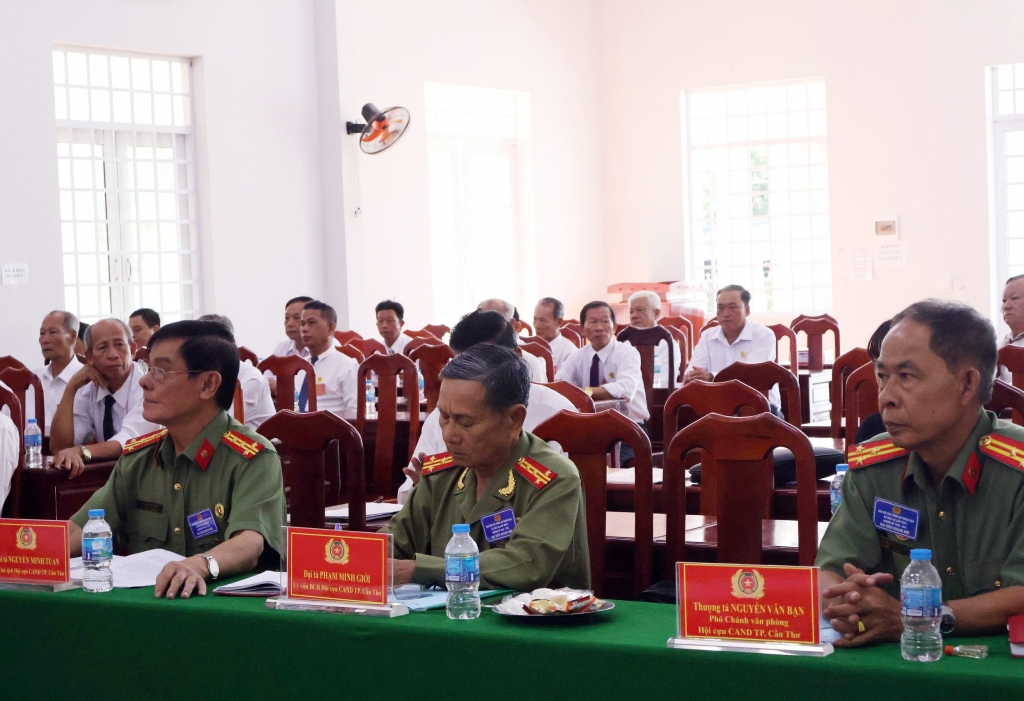 Cần Thơ: Thành lập Hội Cựu CAND xã Hòa An, nhiệm kỳ 2026 - 2031