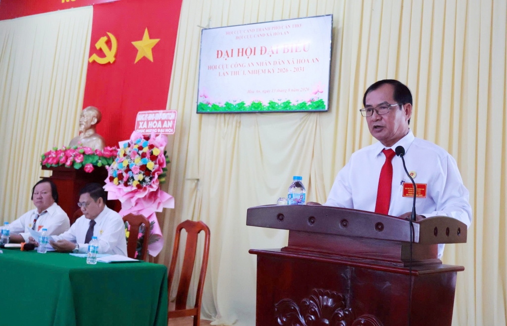 Cần Thơ: Thành lập Hội Cựu CAND xã Hòa An, nhiệm kỳ 2026 - 2031
