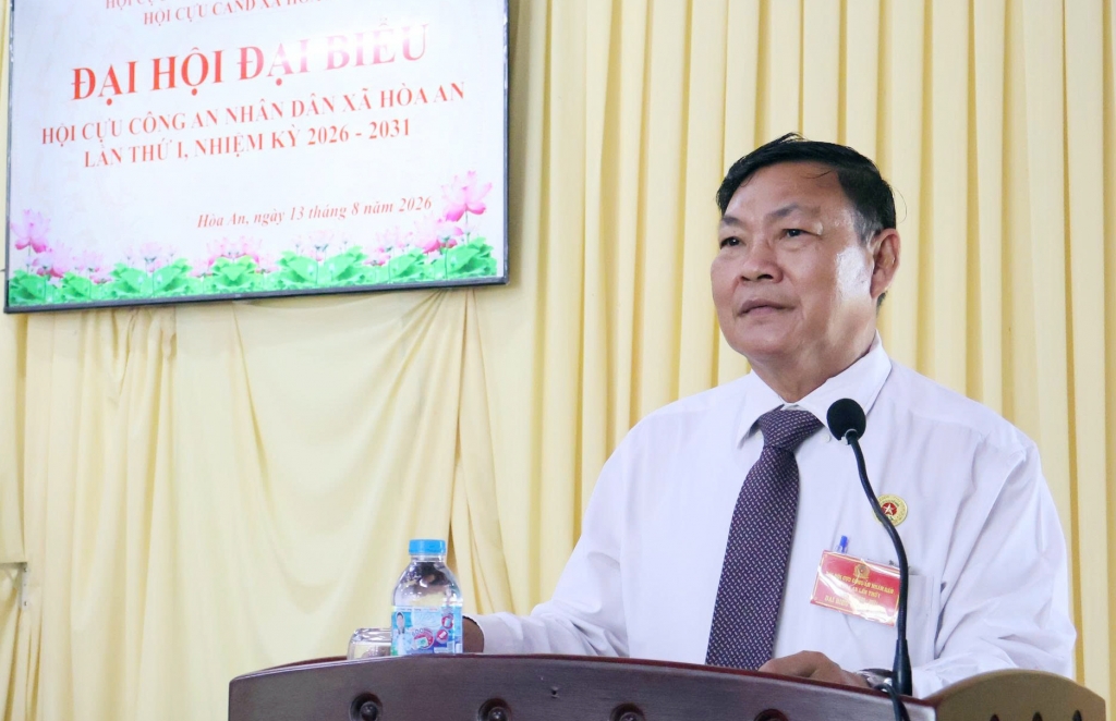 Cần Thơ: Thành lập Hội Cựu CAND xã Hòa An, nhiệm kỳ 2026 - 2031