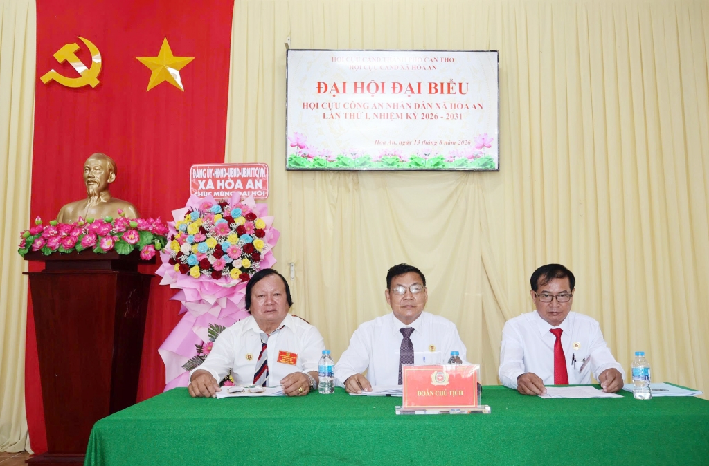 Cần Thơ: Thành lập Hội Cựu CAND xã Hòa An, nhiệm kỳ 2026 - 2031