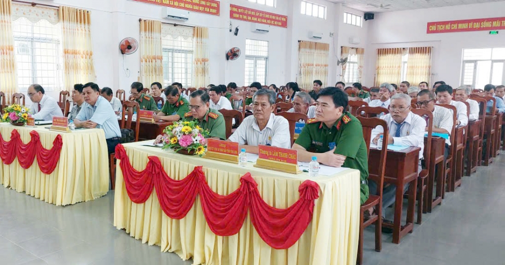 Vĩnh Long: Thành lập Hội Cựu CAND xã Long Hữu, nhiệm kỳ 2026 - 2031