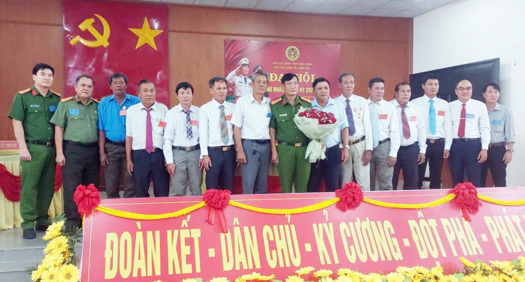 Vĩnh Long: Thành lập Hội Cựu CAND xã Long Hữu, nhiệm kỳ 2026 - 2031