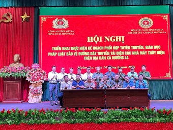 Sơn La: Mường La triển khai kế hoạch phối hợp tuyên truyền bảo vệ đường dây truyền tải điện