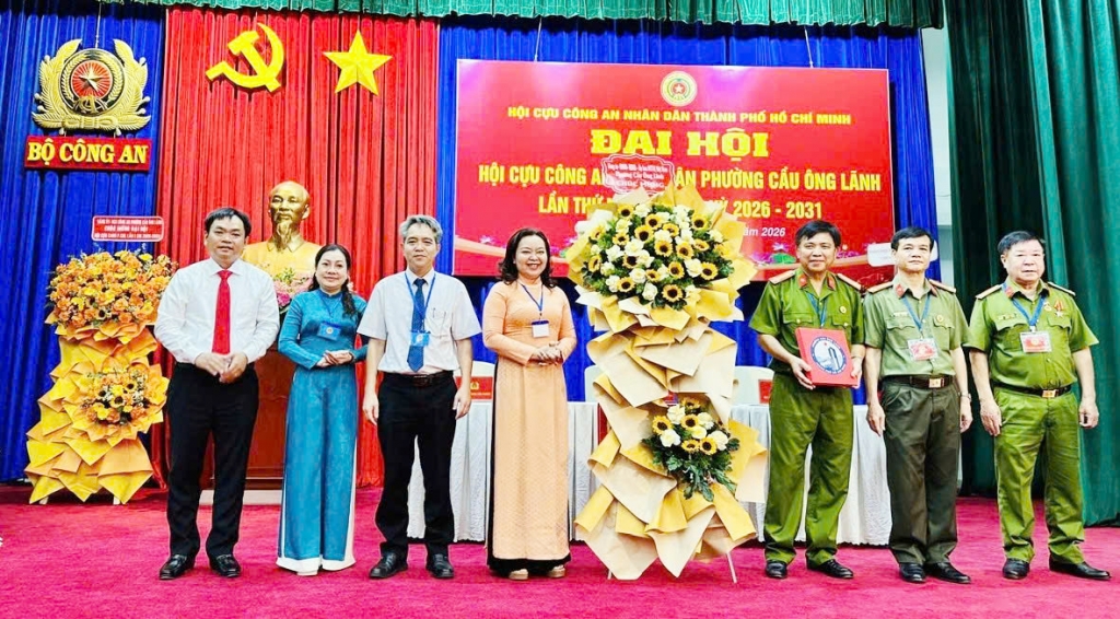 TP.HCM: Thành lập Hội Cựu CAND phường Cầu Ông Lãnh, nhiệm kỳ 2026 - 2031