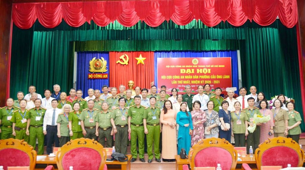 TP.HCM: Thành lập Hội Cựu CAND phường Cầu Ông Lãnh, nhiệm kỳ 2026 - 2031