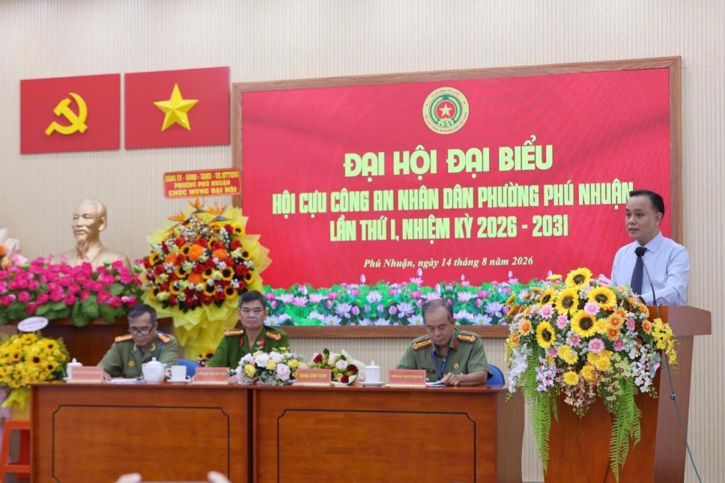 TP.HCM: Thành lập Hội Cựu CAND phường Phú Nhuận, nhiệm kỳ 2026 - 2031