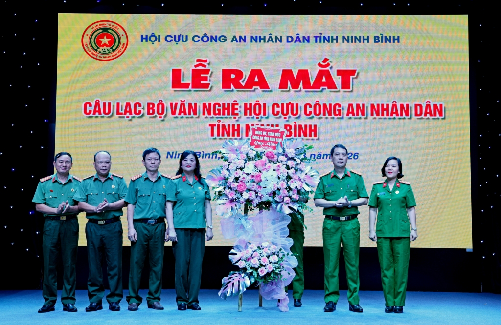 Ra mắt Câu lạc bộ Văn nghệ Hội Cựu CAND tỉnh Ninh Bình