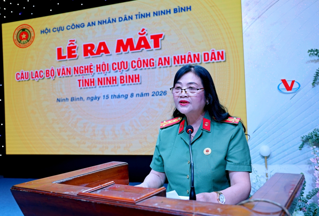 Ra mắt Câu lạc bộ Văn nghệ Hội Cựu CAND tỉnh Ninh Bình