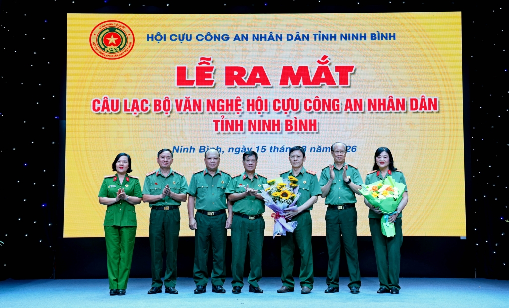 Ra mắt Câu lạc bộ Văn nghệ Hội Cựu CAND tỉnh Ninh Bình