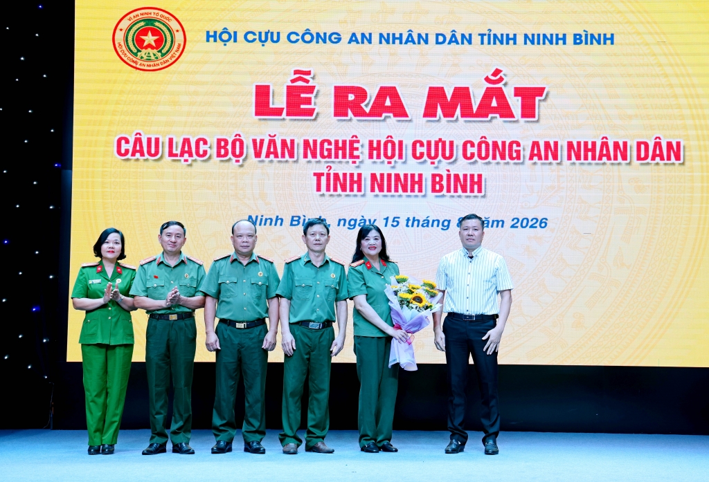 Ra mắt Câu lạc bộ Văn nghệ Hội Cựu CAND tỉnh Ninh Bình