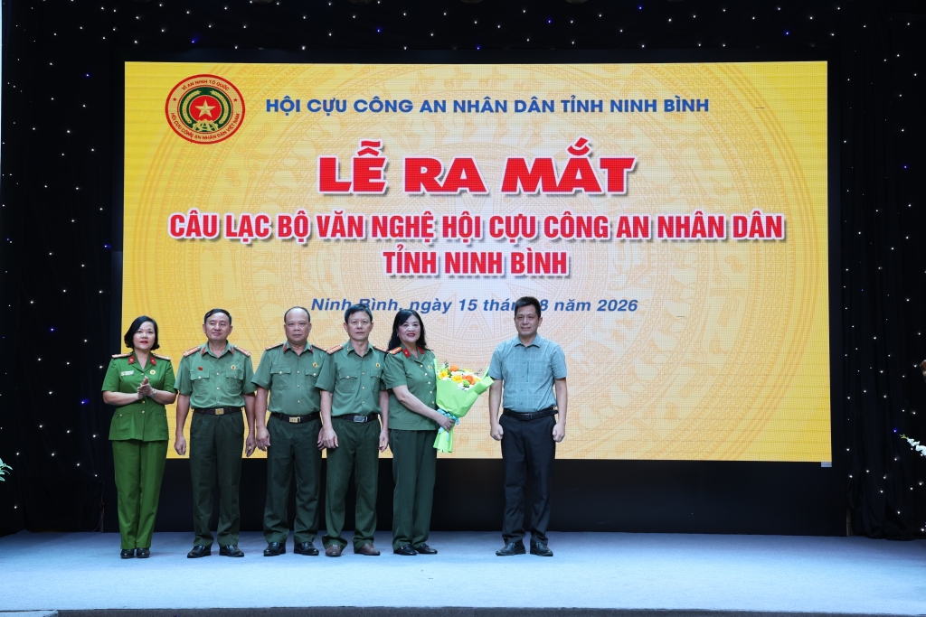 Ra mắt Câu lạc bộ Văn nghệ Hội Cựu CAND tỉnh Ninh Bình