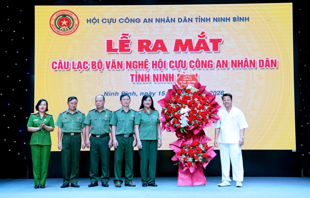 Ra mắt Câu lạc bộ Văn nghệ Hội Cựu CAND tỉnh Ninh Bình