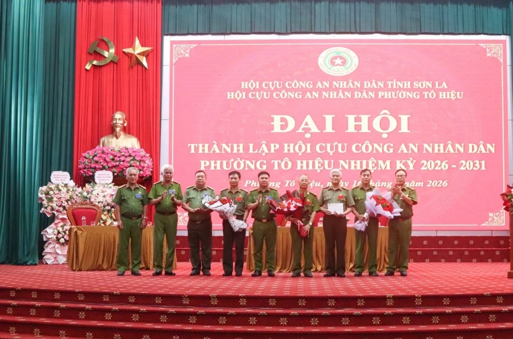 Sơn La: Thành lập Hội Cựu CAND phường Tô Hiệu, nhiệm kỳ 2026 - 2031
