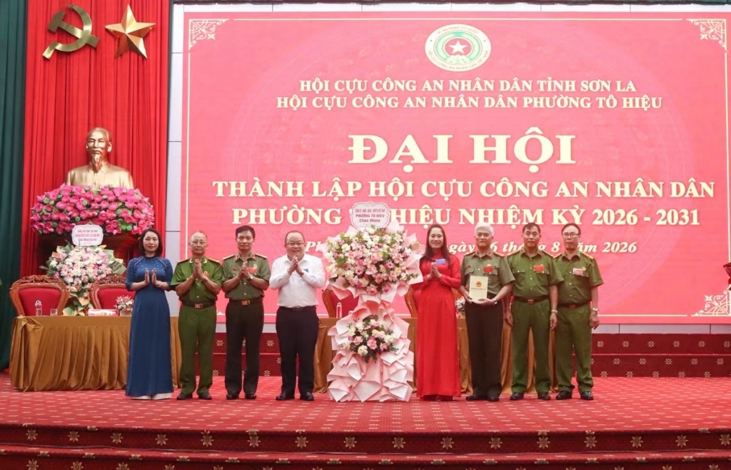 Sơn La: Thành lập Hội Cựu CAND phường Tô Hiệu, nhiệm kỳ 2026 - 2031
