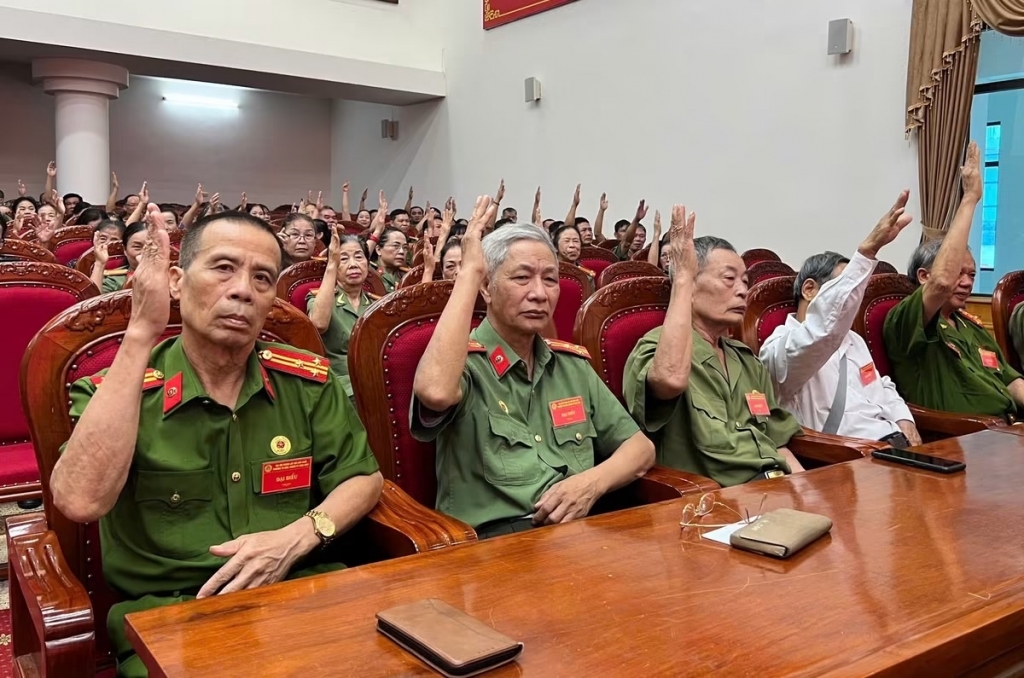 Sơn La: Thành lập Hội Cựu CAND phường Tô Hiệu, nhiệm kỳ 2026 - 2031