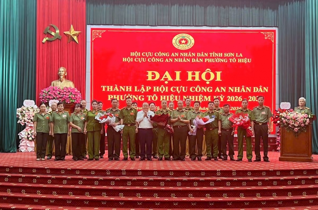 Sơn La: Thành lập Hội Cựu CAND phường Tô Hiệu, nhiệm kỳ 2026 - 2031