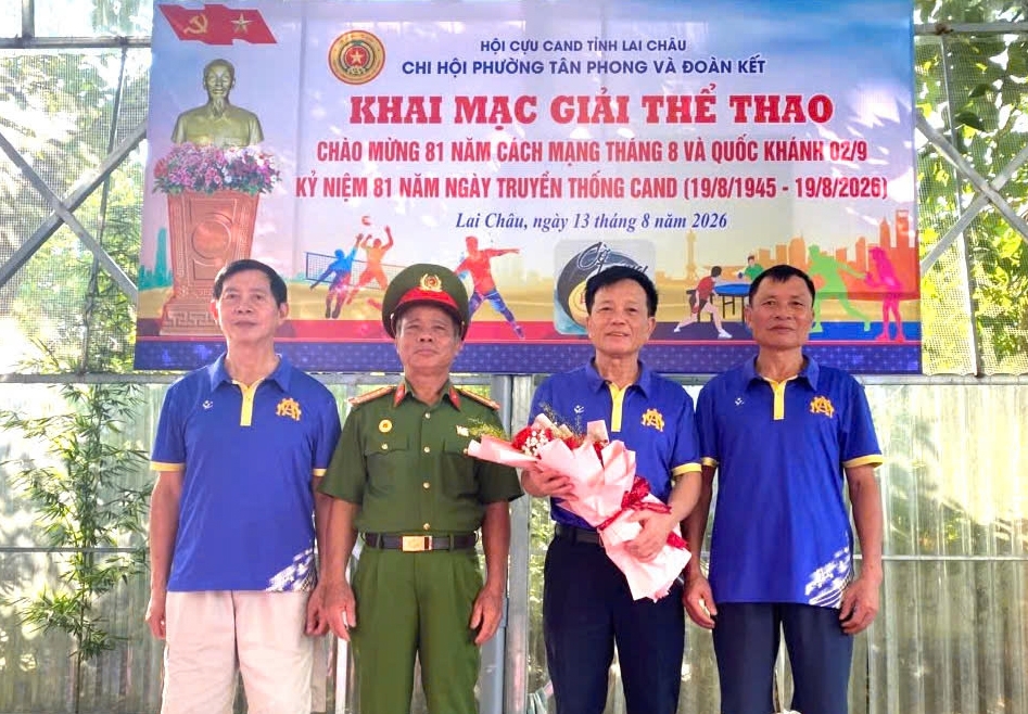 Lai Châu: Tăng cường gắn kết qua Giải thể thao Cựu CAND