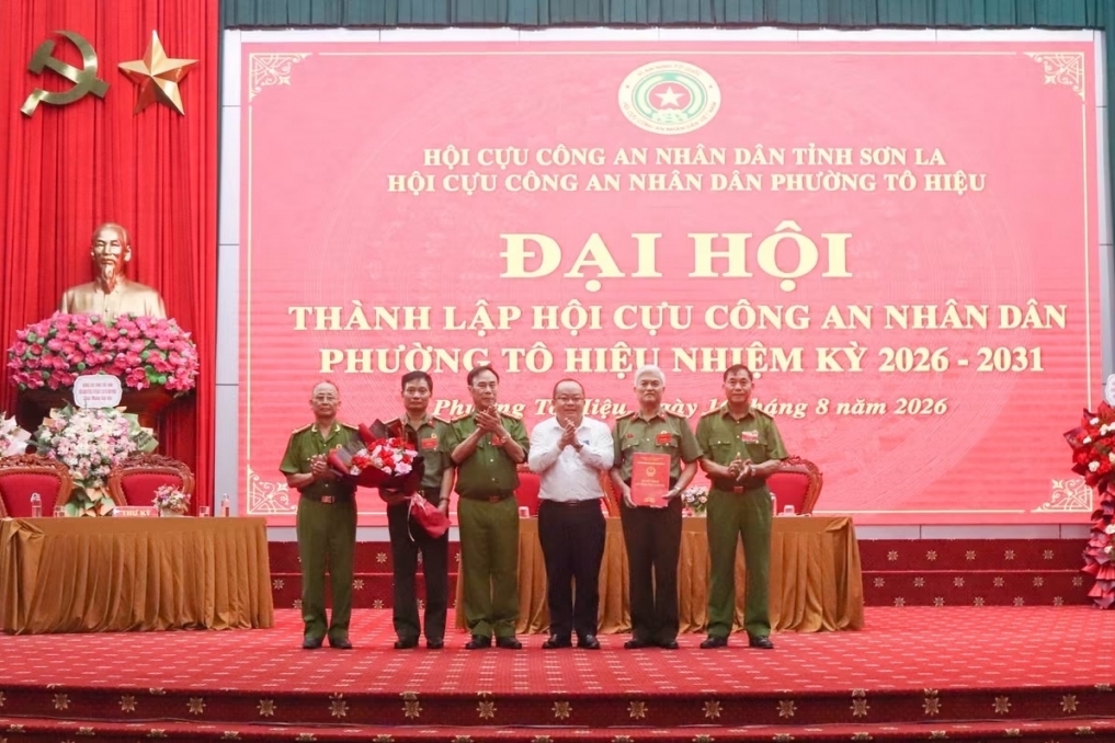 Sơn La: Thành lập Hội Cựu CAND phường Tô Hiệu, nhiệm kỳ 2026 - 2031