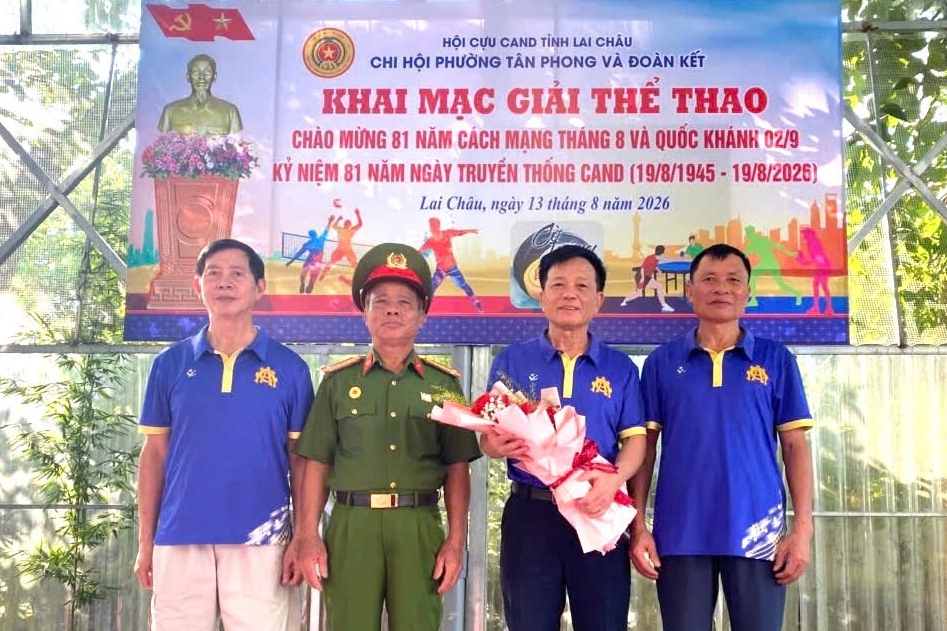 Lai Châu: Tăng cường gắn kết qua Giải thể thao Cựu CAND