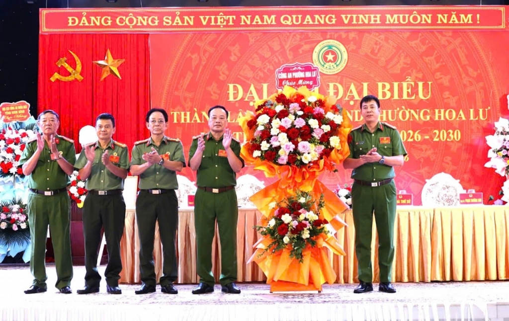 Ninh Bình hoàn thành 100% Đại hội thành lập Hội Cựu CAND cấp xã, phường nhiệm kỳ 2026 - 2030