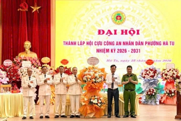 Quảng Ninh: 100% xã, phường hoàn thành Đại hội thành lập Hội Cựu CAND, vượt tiến độ 15 ngày