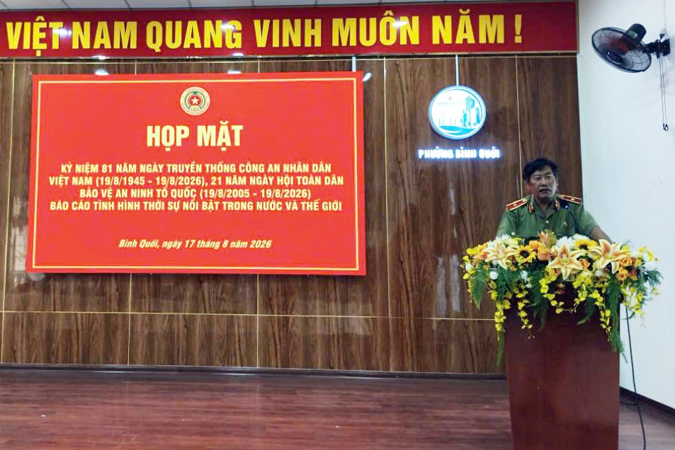 Hội TP.HCM: Cựu CAND phường Bình Quới ôn lại truyền thống vẻ vang, giữ vững phẩm chất cách mạng