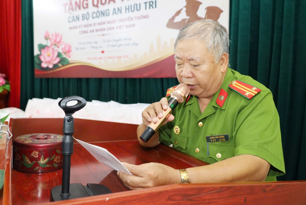 Mặt trận Tổ quốc và các đoàn thể phường Kim Liên chung tay tri ân cựu CAND