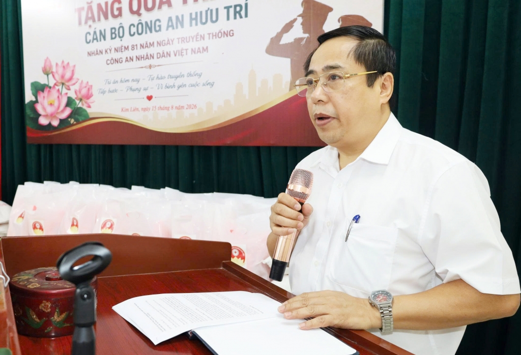 Mặt trận Tổ quốc và các đoàn thể phường Kim Liên chung tay tri ân cựu CAND